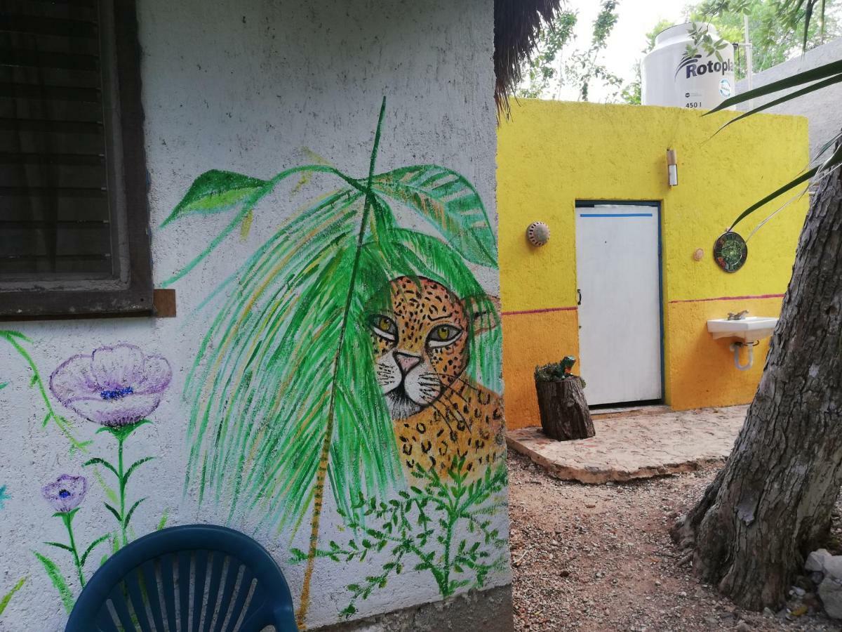 Mayan Bungalow Near Chichen Exteriör bild